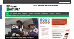 Desktop Screenshot of africanexaminer.com