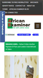 Mobile Screenshot of africanexaminer.com